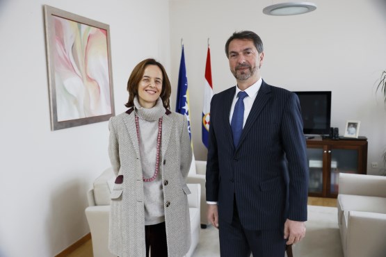 Predsjedatelj Zastupničkog doma PSBiH Marinko Čavara primio u posjet veleposlanicu Kraljevine Španjolske u BiH 